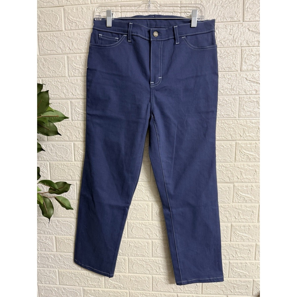 Blue Delta Jeans Womens 31x26 Natural Indigo Denim Stretch Jeans Handmade Custom